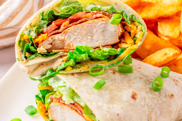 Grilled wraps at Aladdin's Pizza Fall River MA