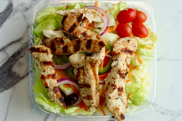 Fresh salads in Fall River MA from Aladdin's Pizza